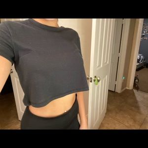 PacSun Basic Crop Tee